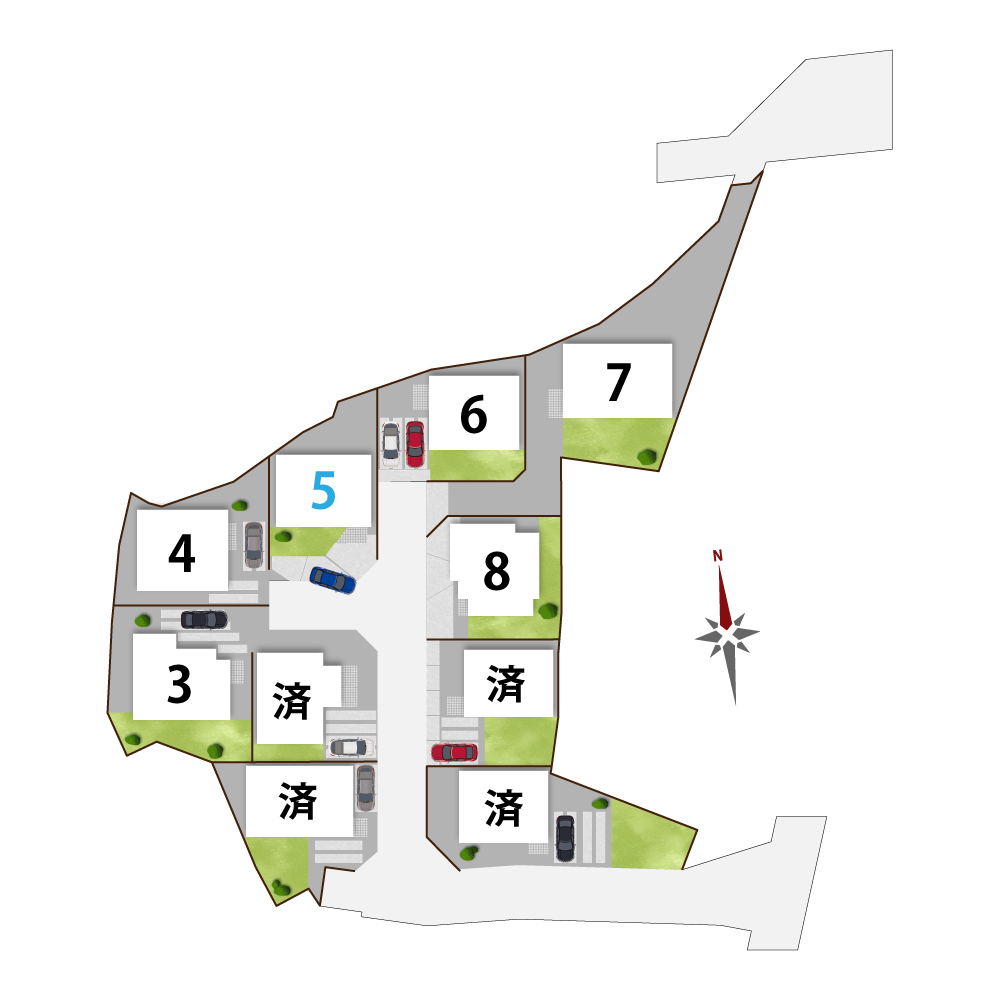 区割り図