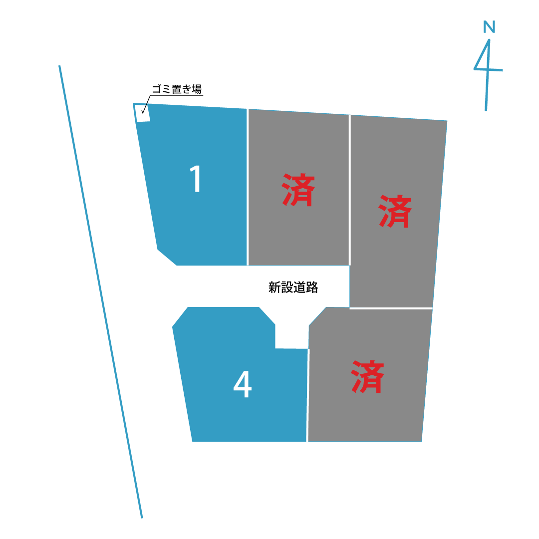 区割り図