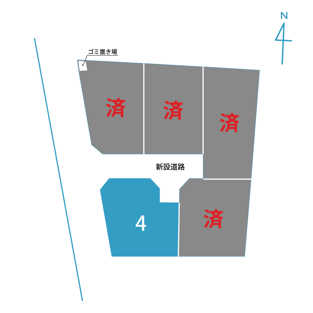 区割り図