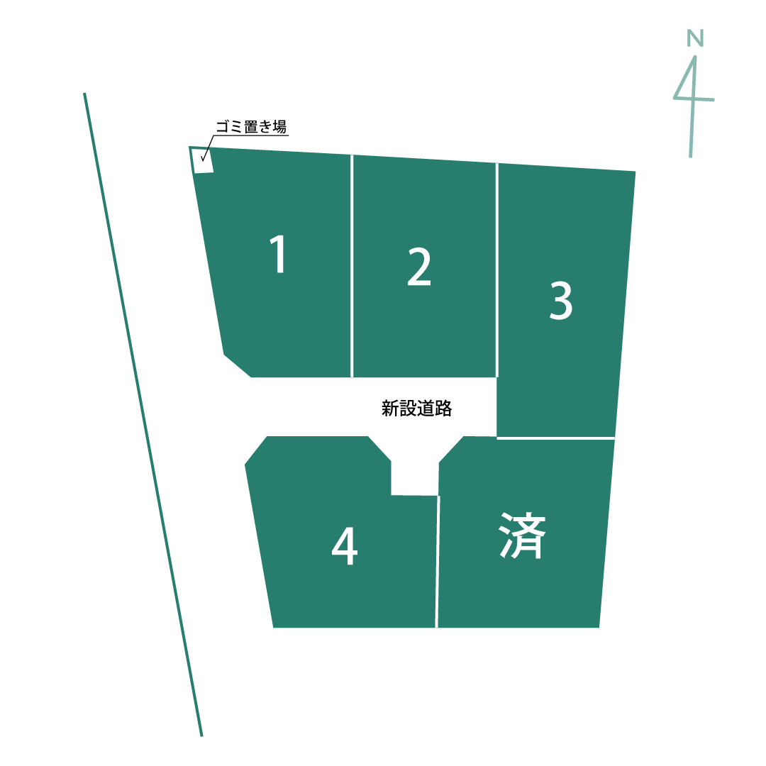 区割り図