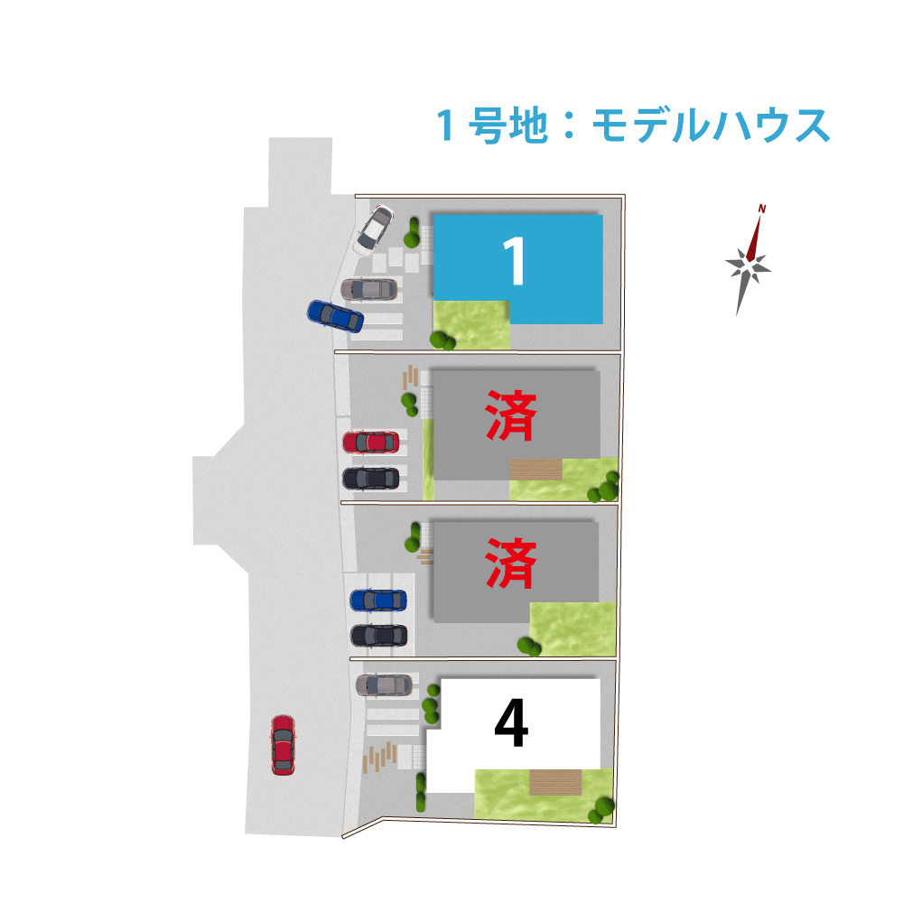区割り図