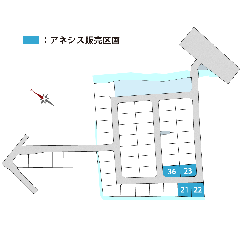 区割り図
