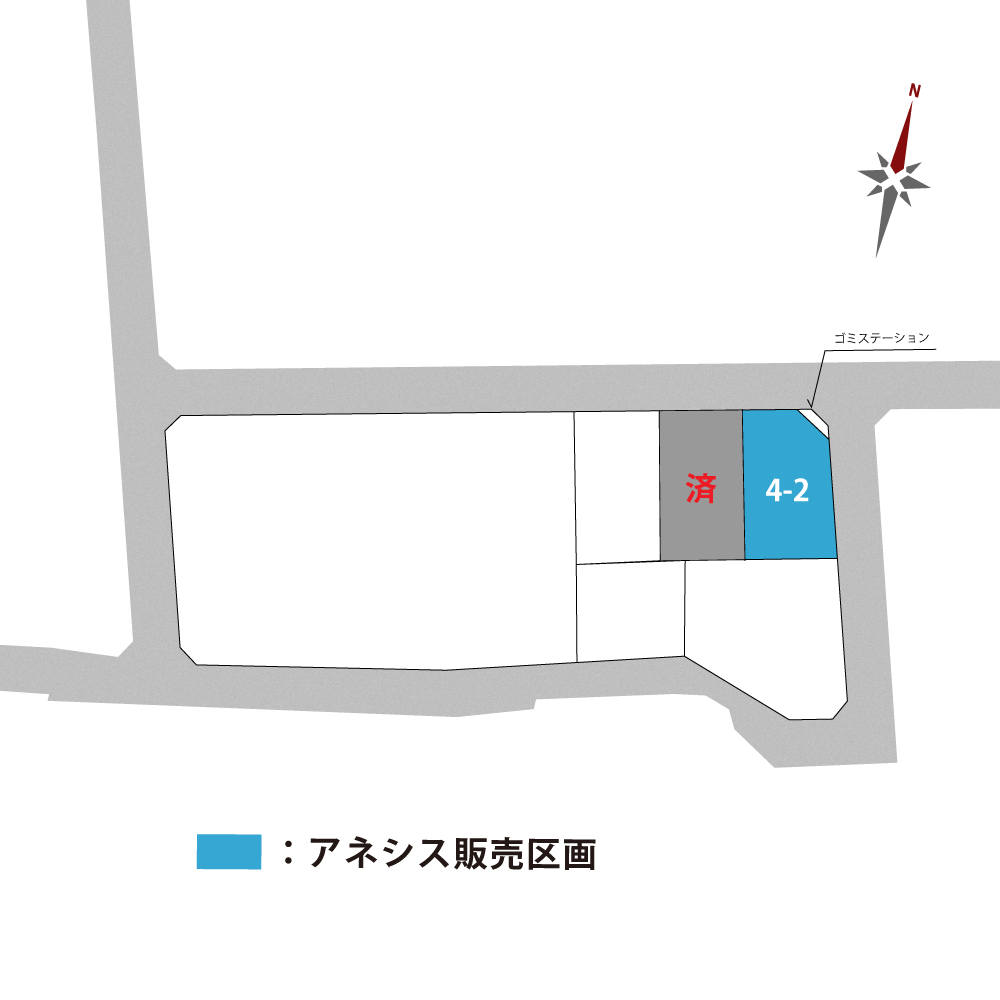 区割り図