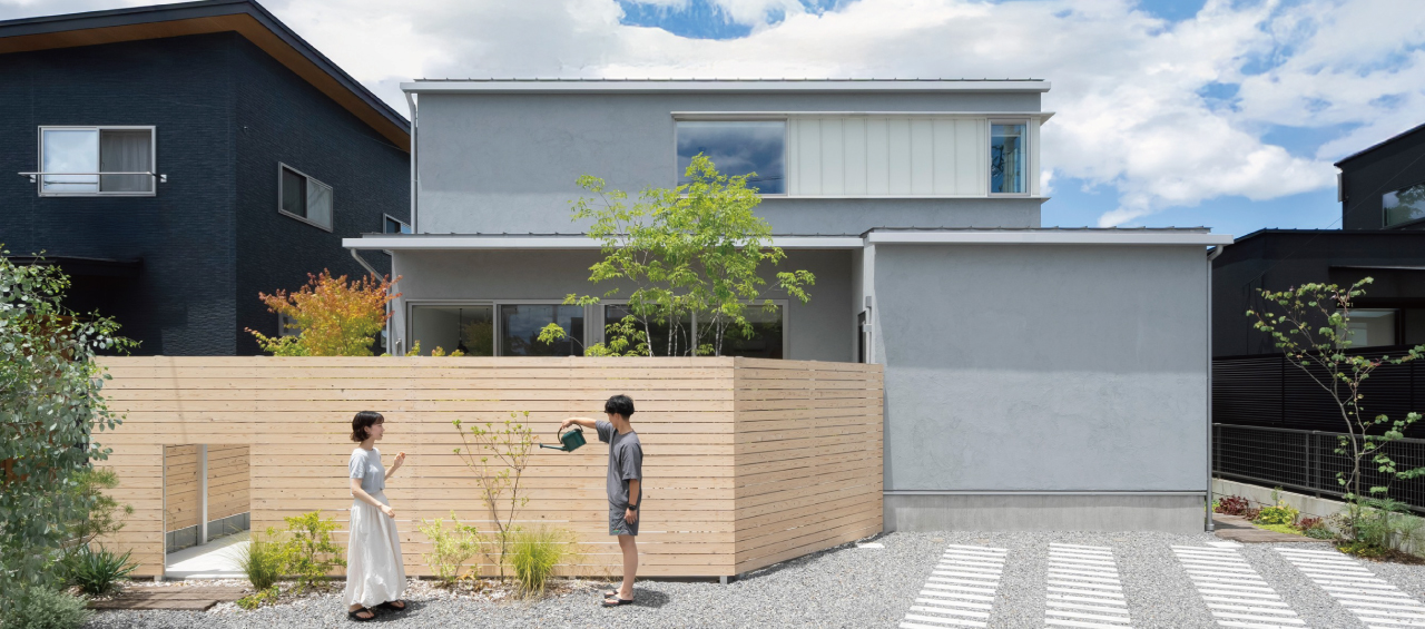 ウチとソトが集う家