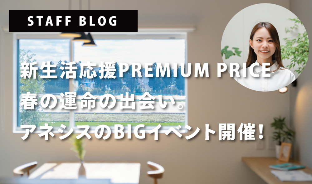 春の運命の出会い。アネシスのBIGイベント開催✨